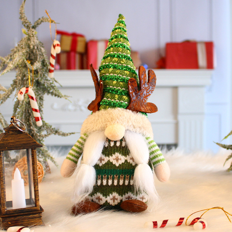 Christmas Faceless Doll