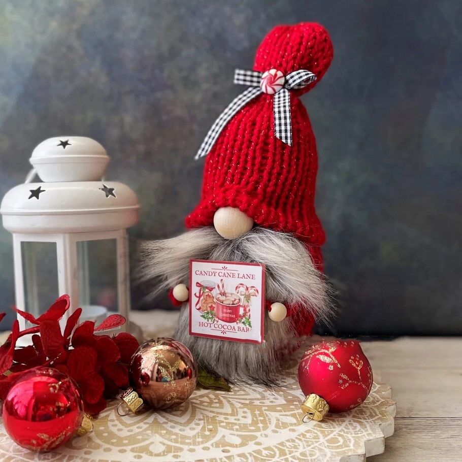Christmas Doll Standing Stuffed Plush Gnome
