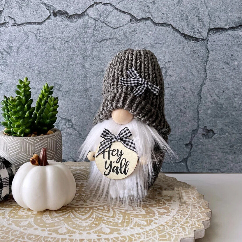 Christmas Doll Standing Stuffed Plush Gnome