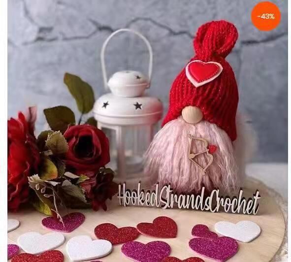 Christmas Doll Standing Stuffed Plush Gnome