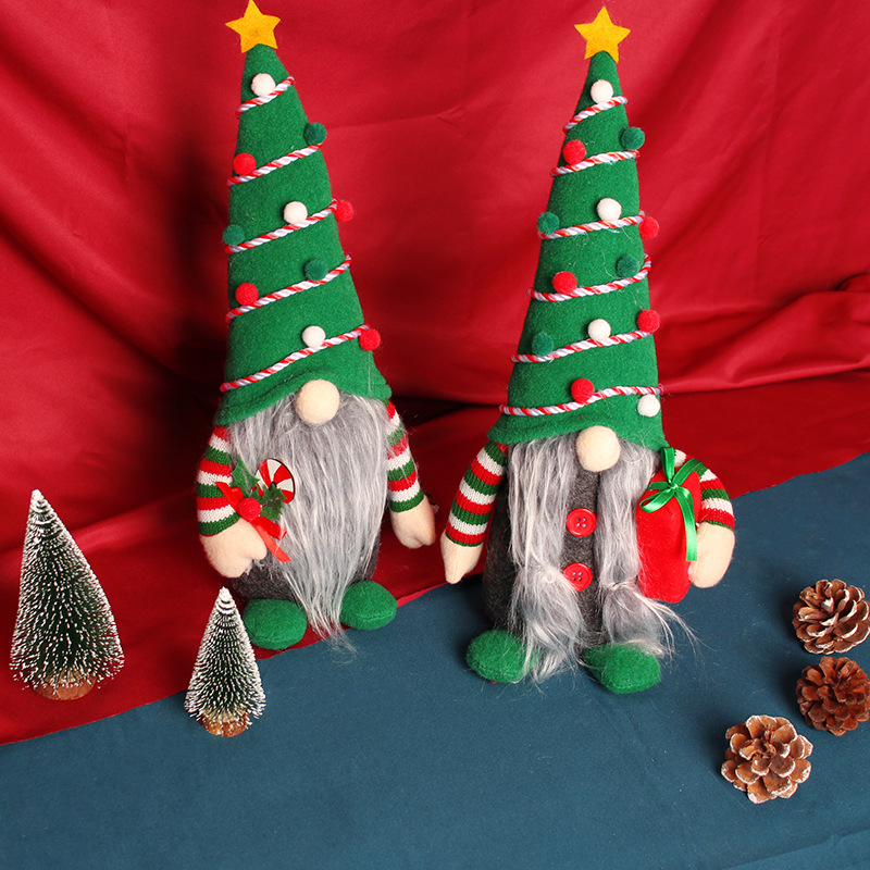 Christmas tree dwarf doll