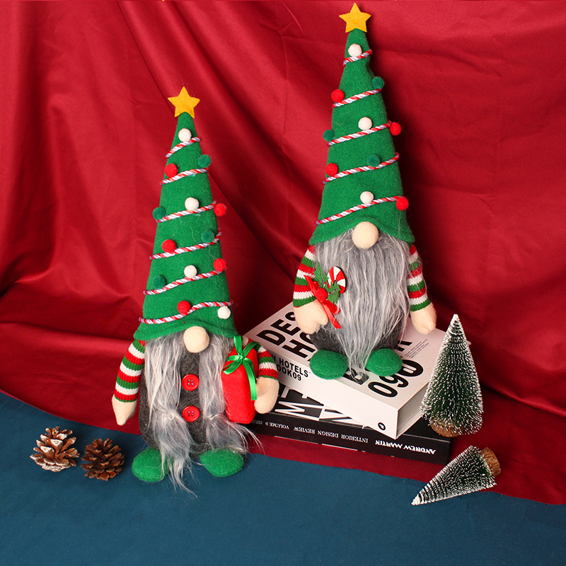 Christmas tree dwarf doll