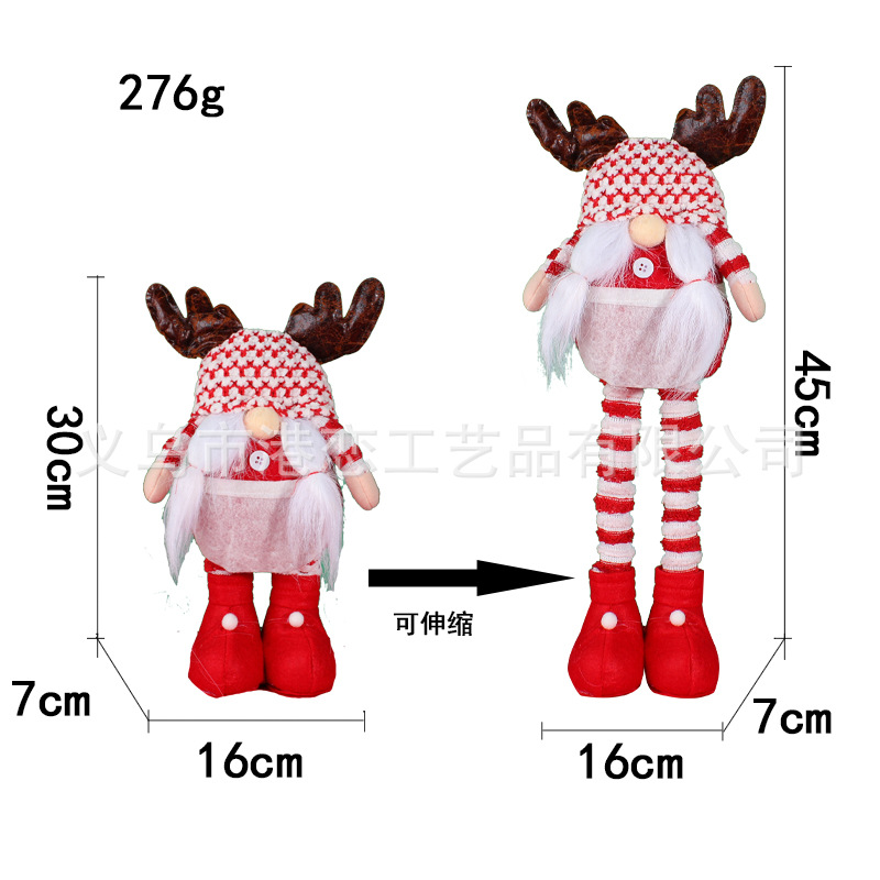 Telescopic antler doll