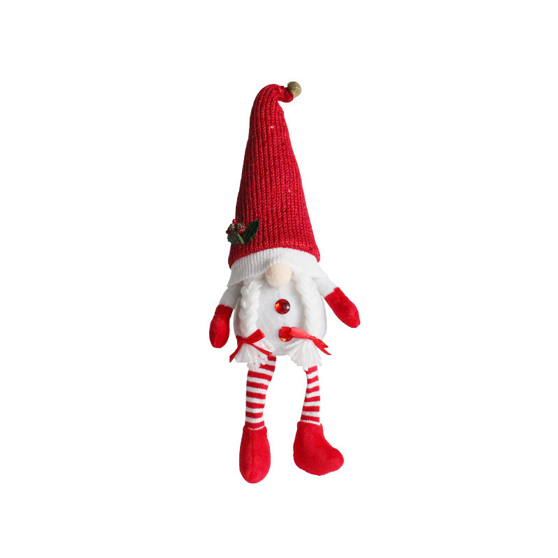 Christmas faceless doll
