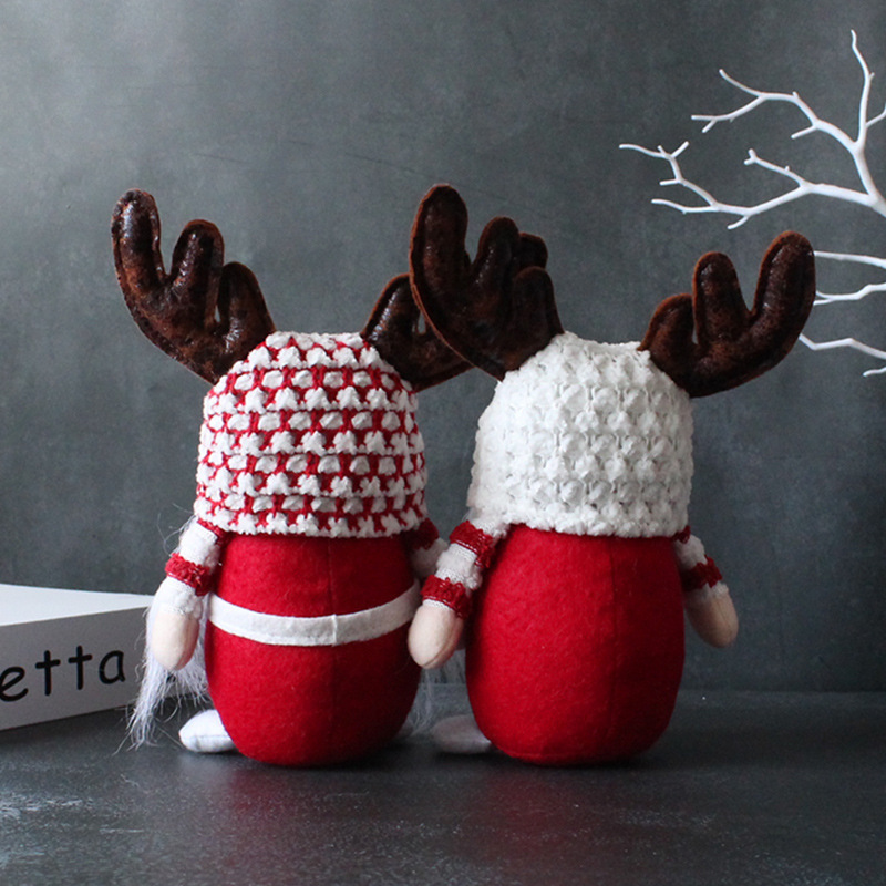 Antlers faceless doll