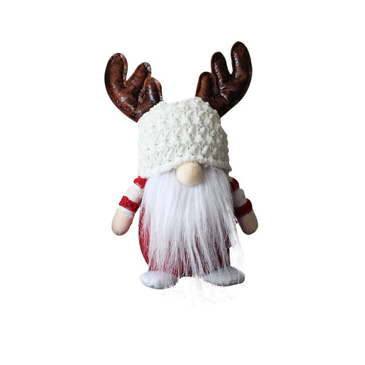 Antlers faceless doll