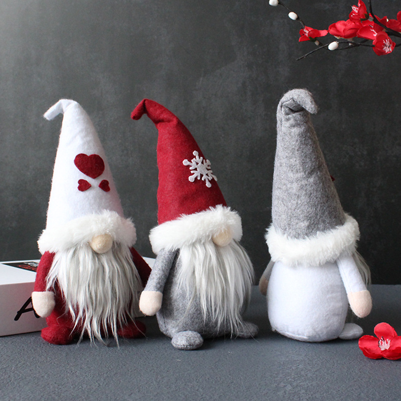 Father Christmas faceless doll