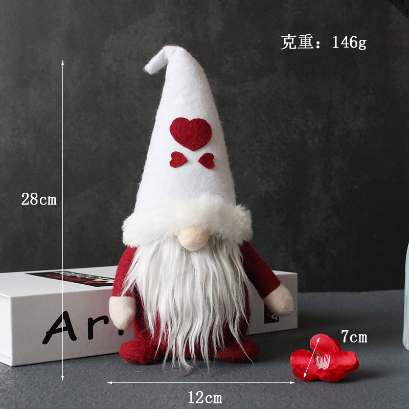 Father Christmas faceless doll