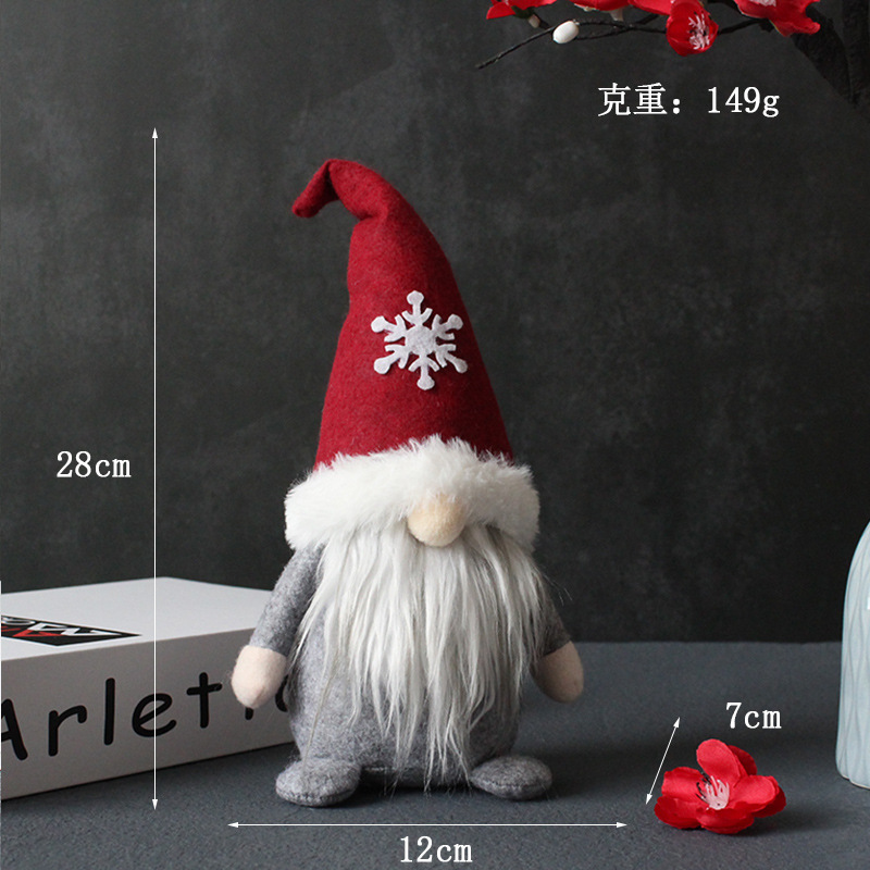 Father Christmas faceless doll