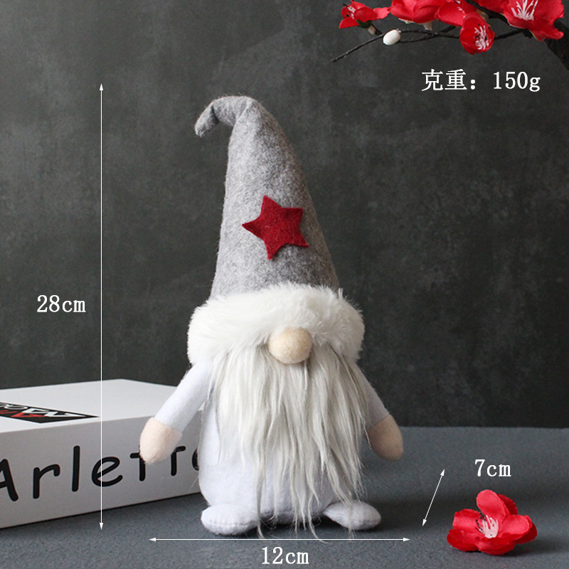 Father Christmas faceless doll