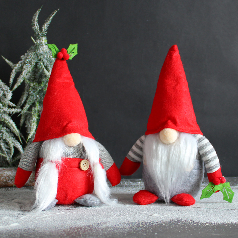 Cherry faceless doll