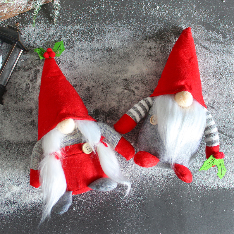 Cherry faceless doll