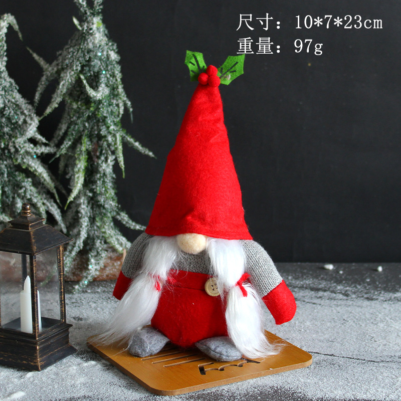 Cherry faceless doll