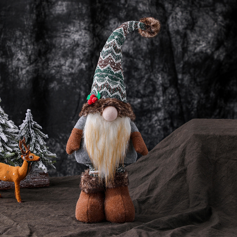 Standing luminescent doll