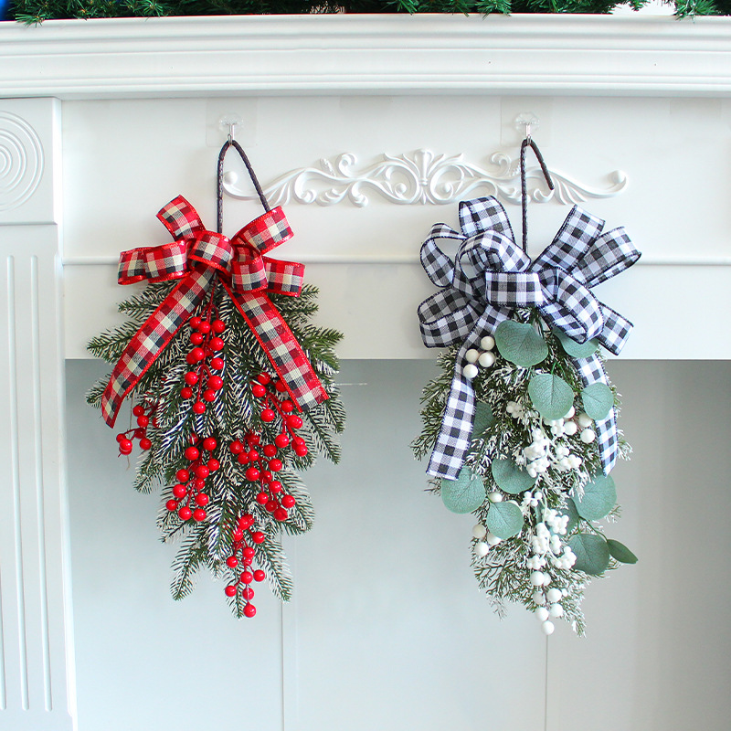 Christmas bow tie tree