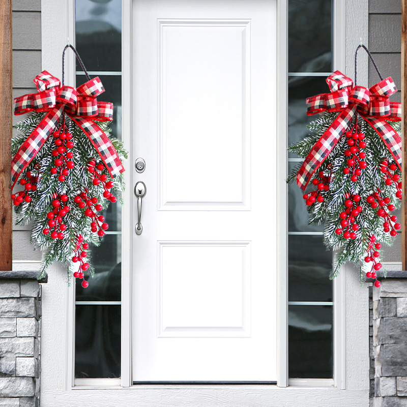 Christmas bow tie tree