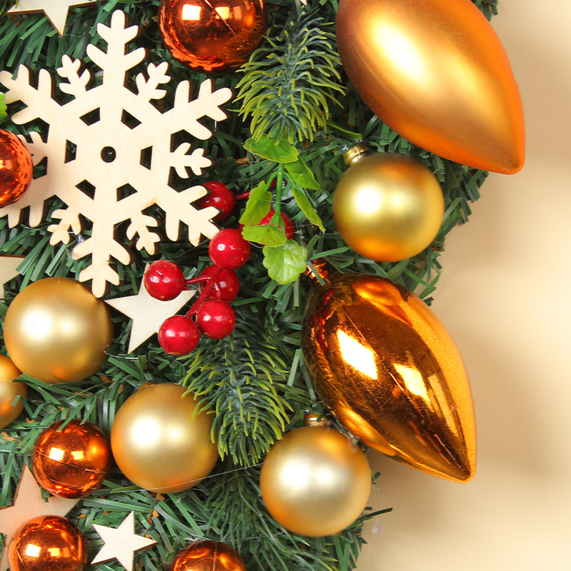 Christmas wooden snowflakes