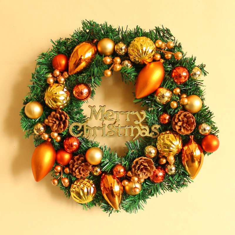 Christmas ball garland