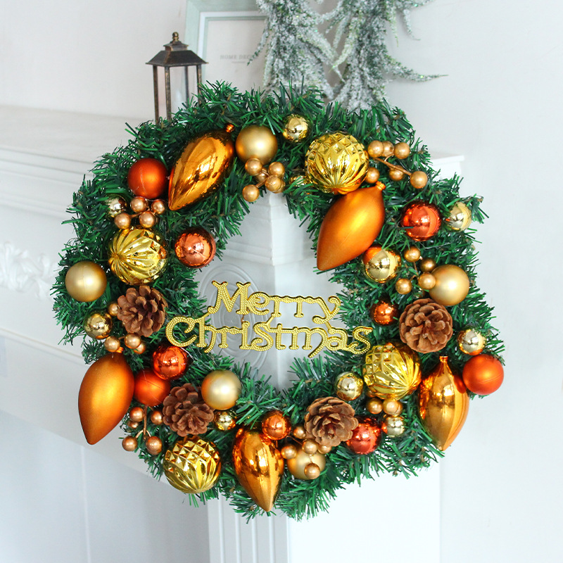 Christmas ball garland