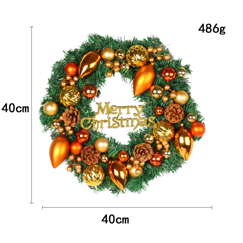 Christmas ball garland