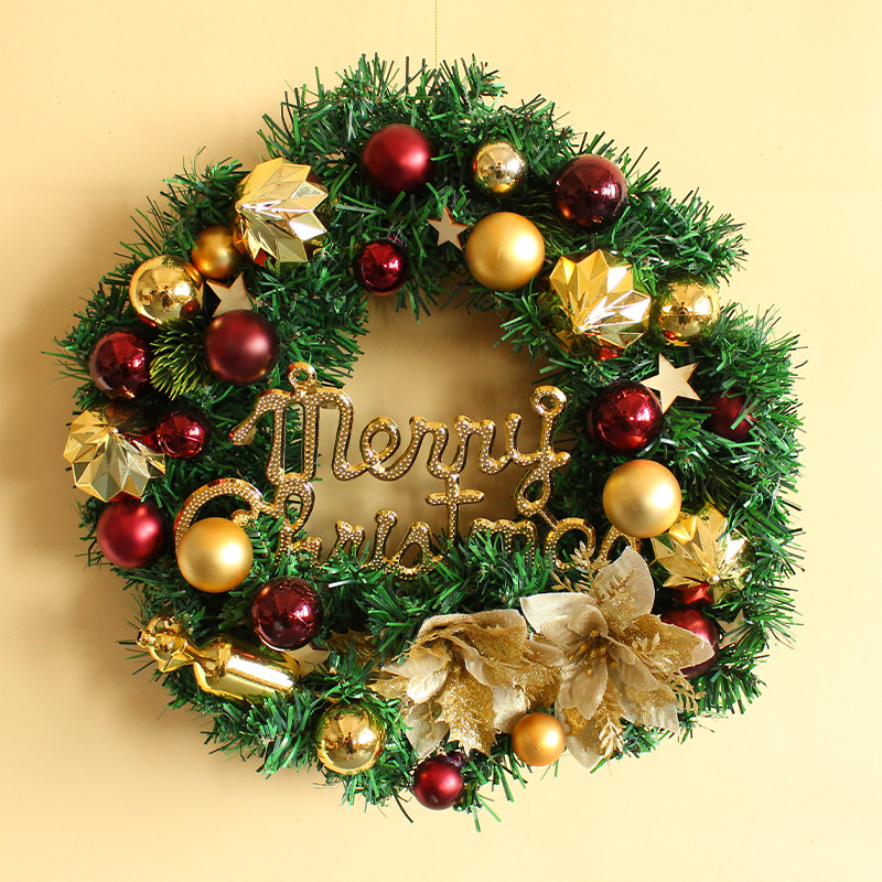 Christmas ball garland