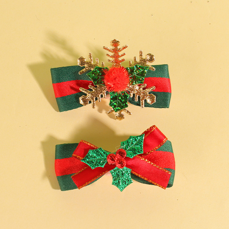 Christmas hairpin