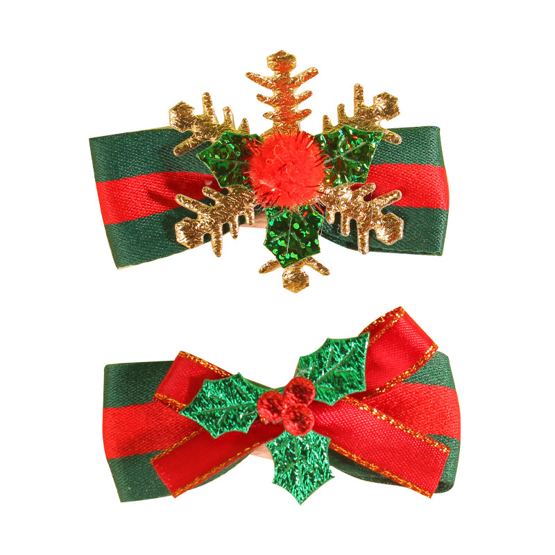 Christmas hairpin Christmas hairpin