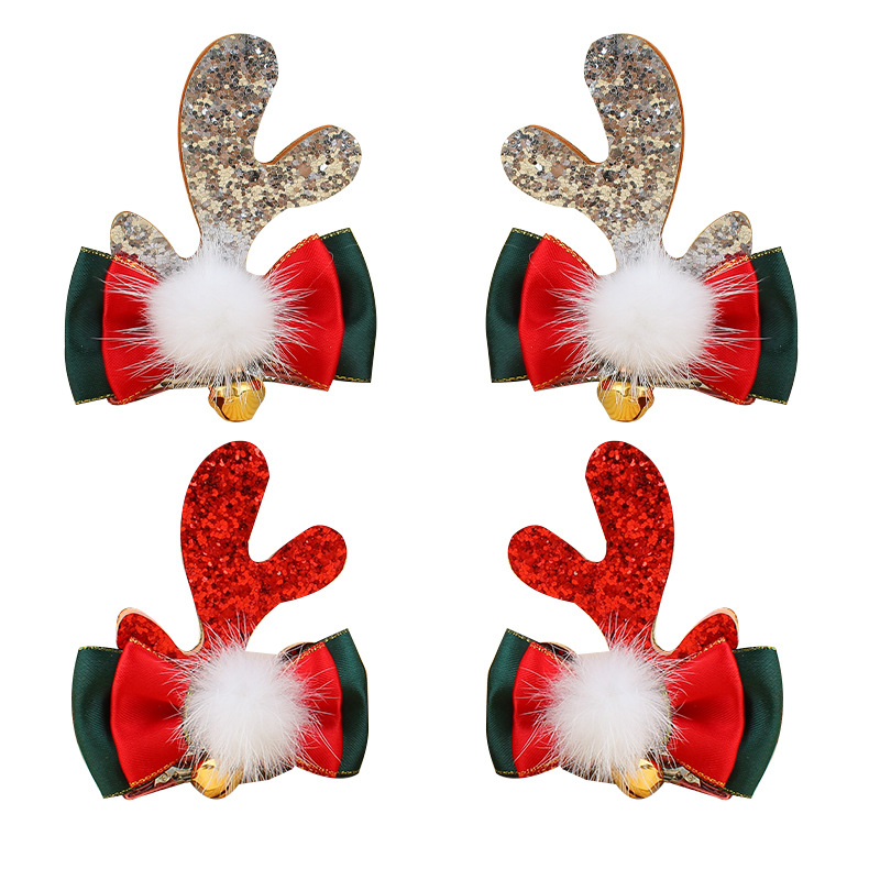 Christmas hairpin Christmas hairpin