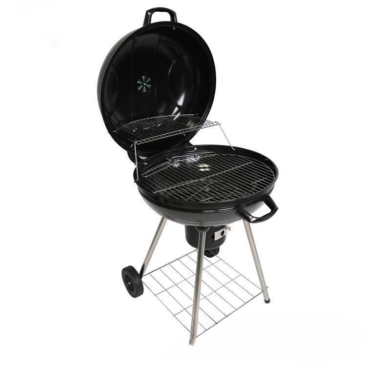22-Inch apple shape kettle charcoal barbequa grill