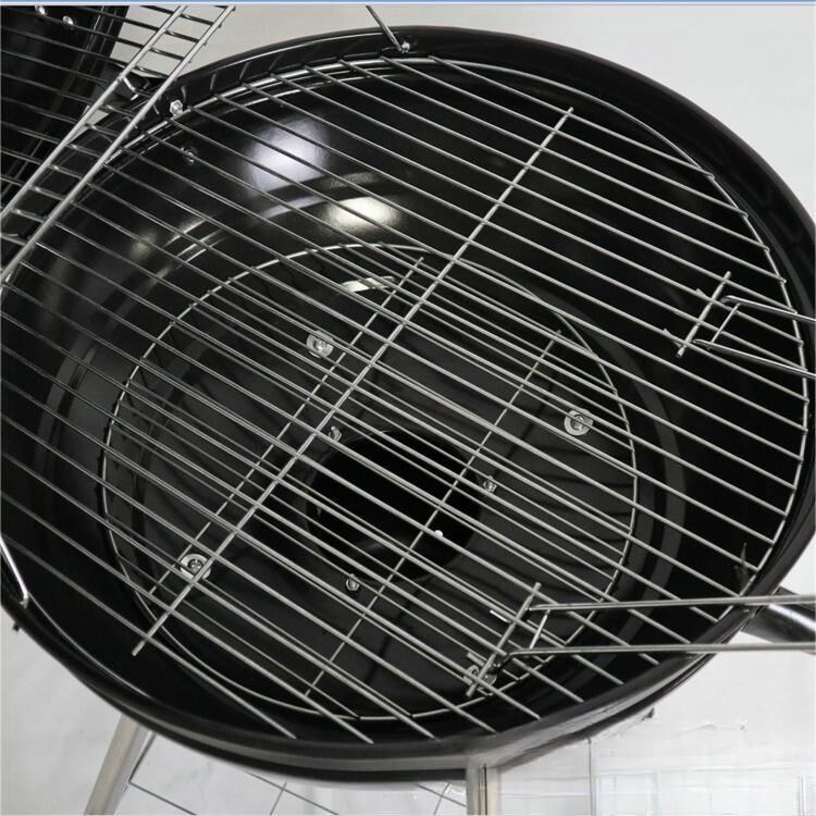 22-Inch apple shape kettle charcoal barbequa grill