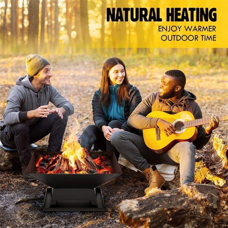 Trolley Barbecue Charcoal Grill Outdoor Grill