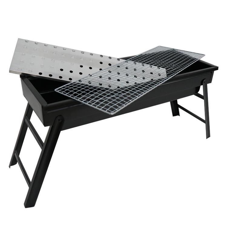 Smoked pull charcoal basin grill