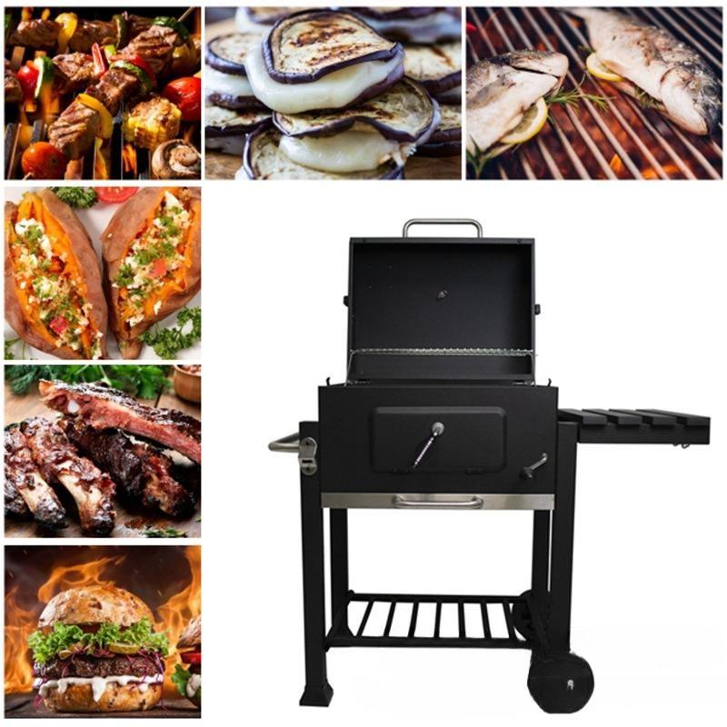 Charcoal barbecue grill