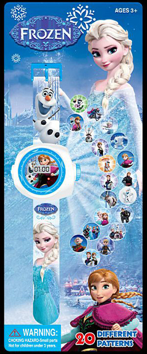 3D Projection Pattern Digital Child Watch