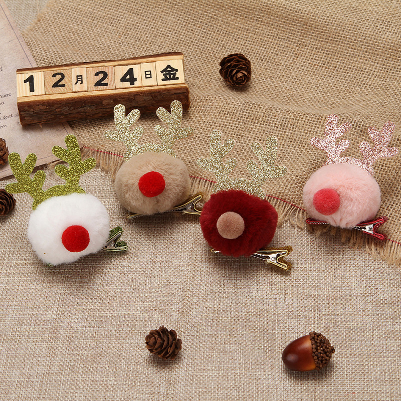 Christmas hairpin Christmas hairpin