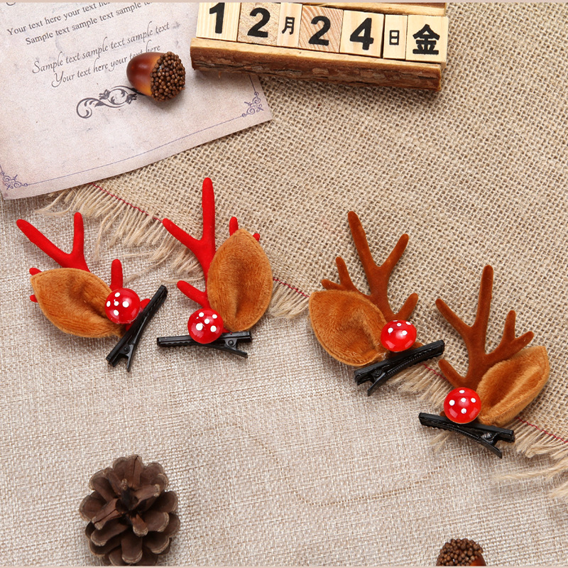 Christmas hair band & hairpin
