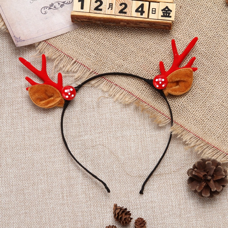 Christmas hair band & hairpin