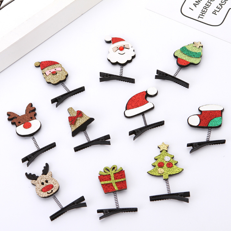 Christmas hairpin Christmas hairpin