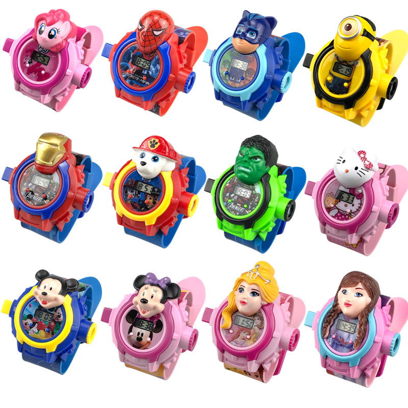 Children Bricks Toys Watch