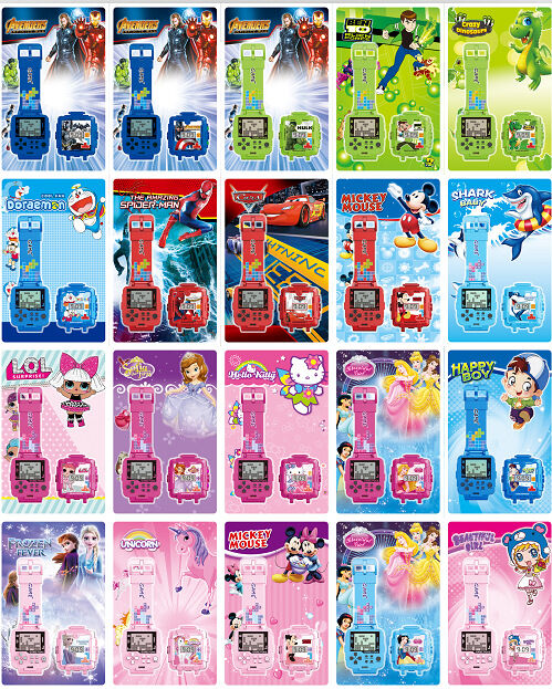 Toys and game console children's watch