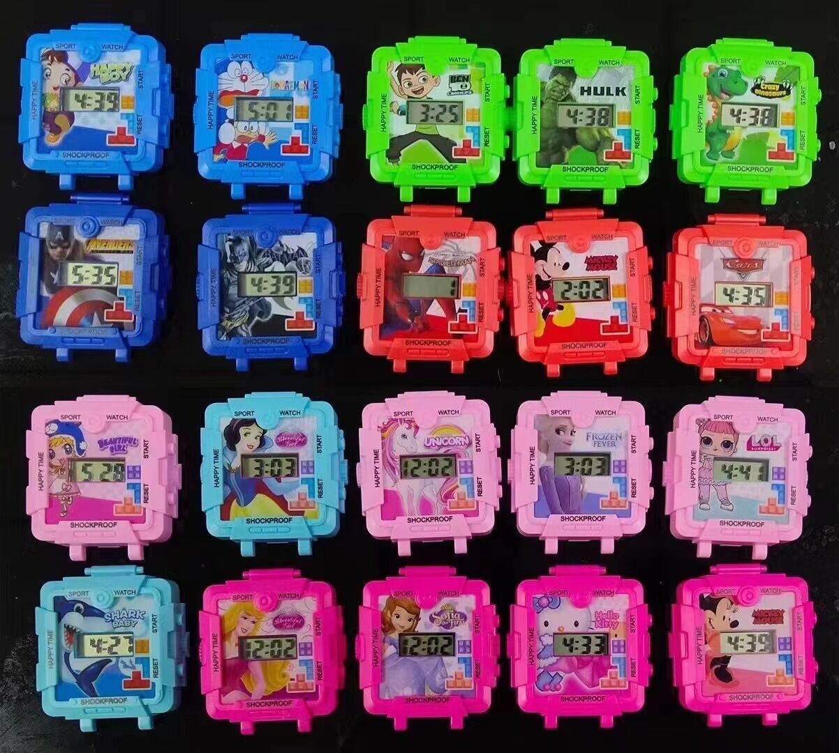 Toys and game console children's watch