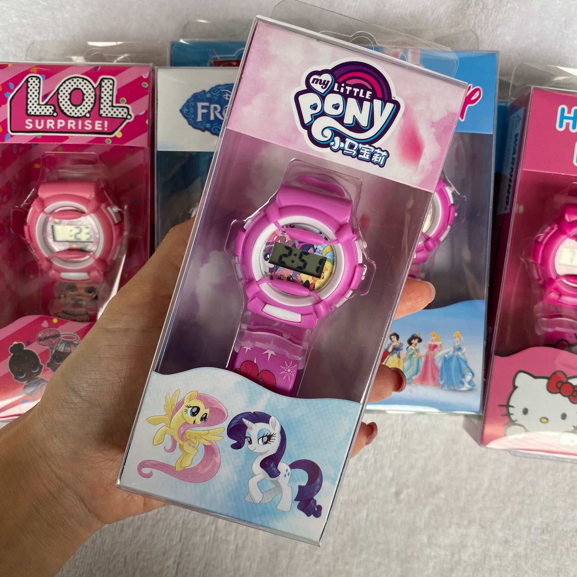 Electronic Digital Gift Box Watch