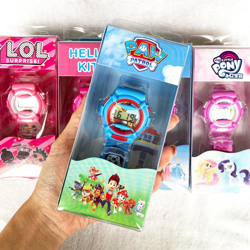 Electronic Digital Gift Box Watch