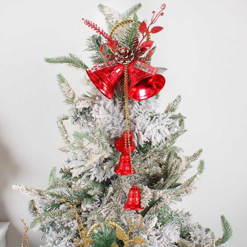 Christmas bell ornament