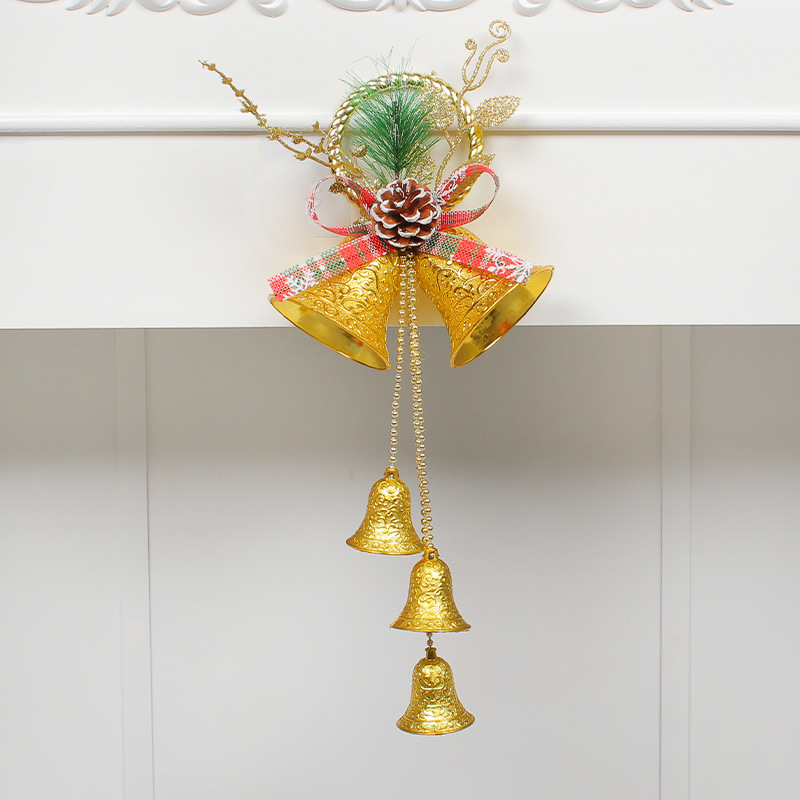 Christmas bell ornament