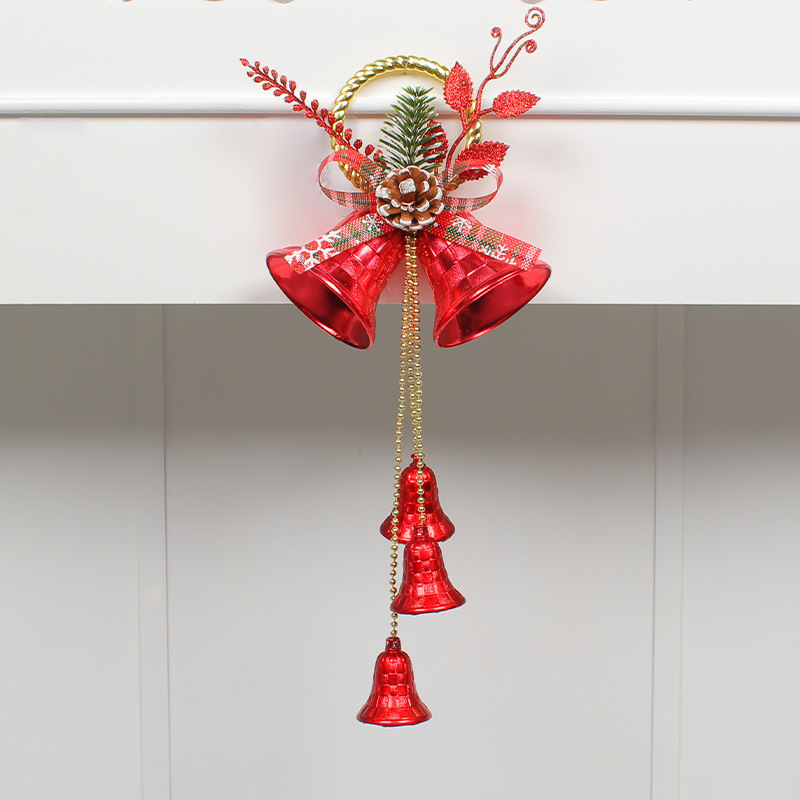 Christmas bell ornament
