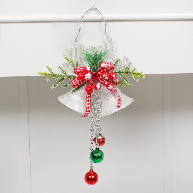 Christmas bell ornament