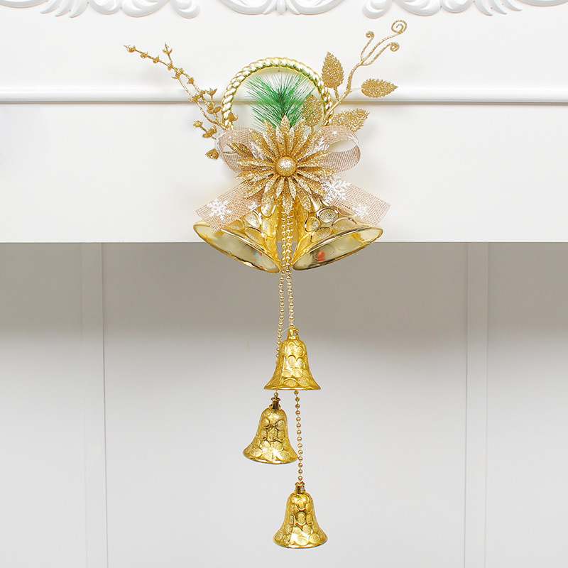 Christmas bell ornament