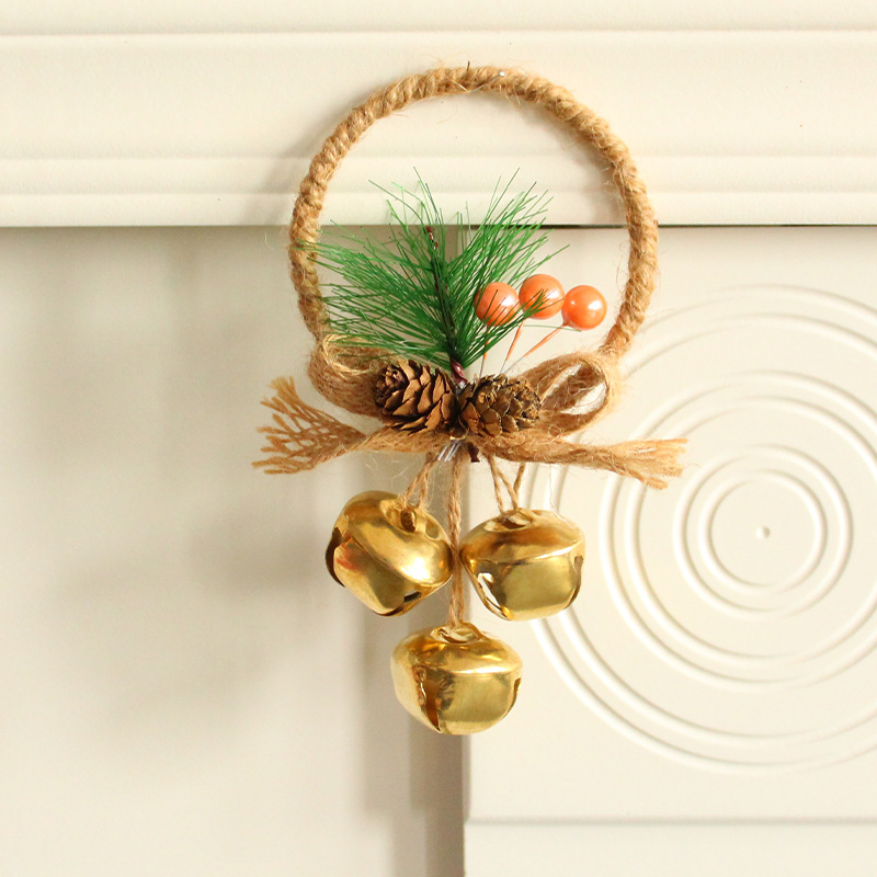 Christmas bell ornament