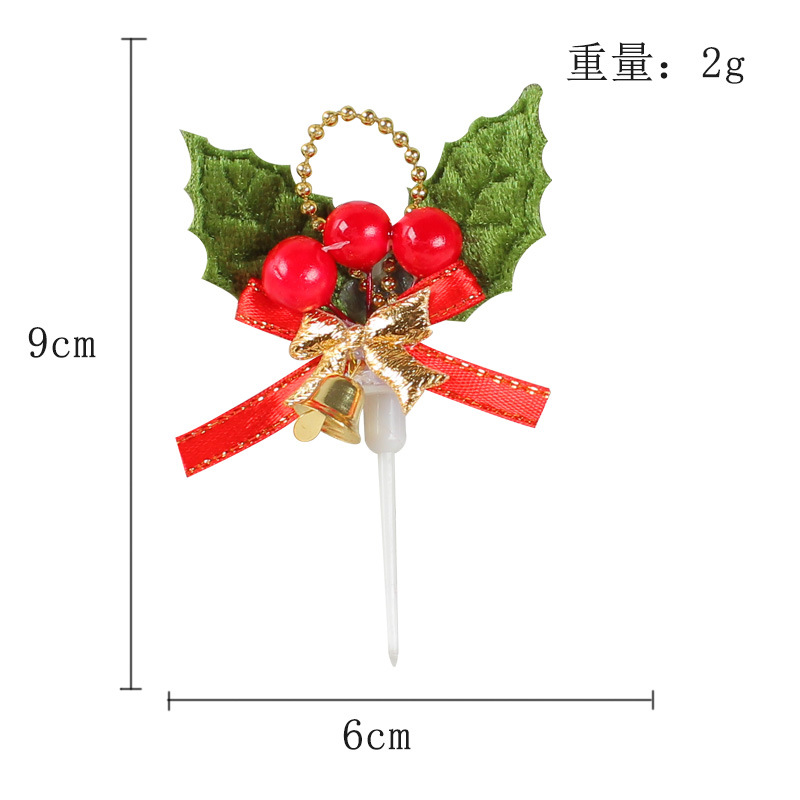 Christmas cake ornament